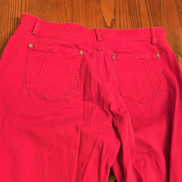 Red Haggar Pants Size 12 - Picture 8 of 10